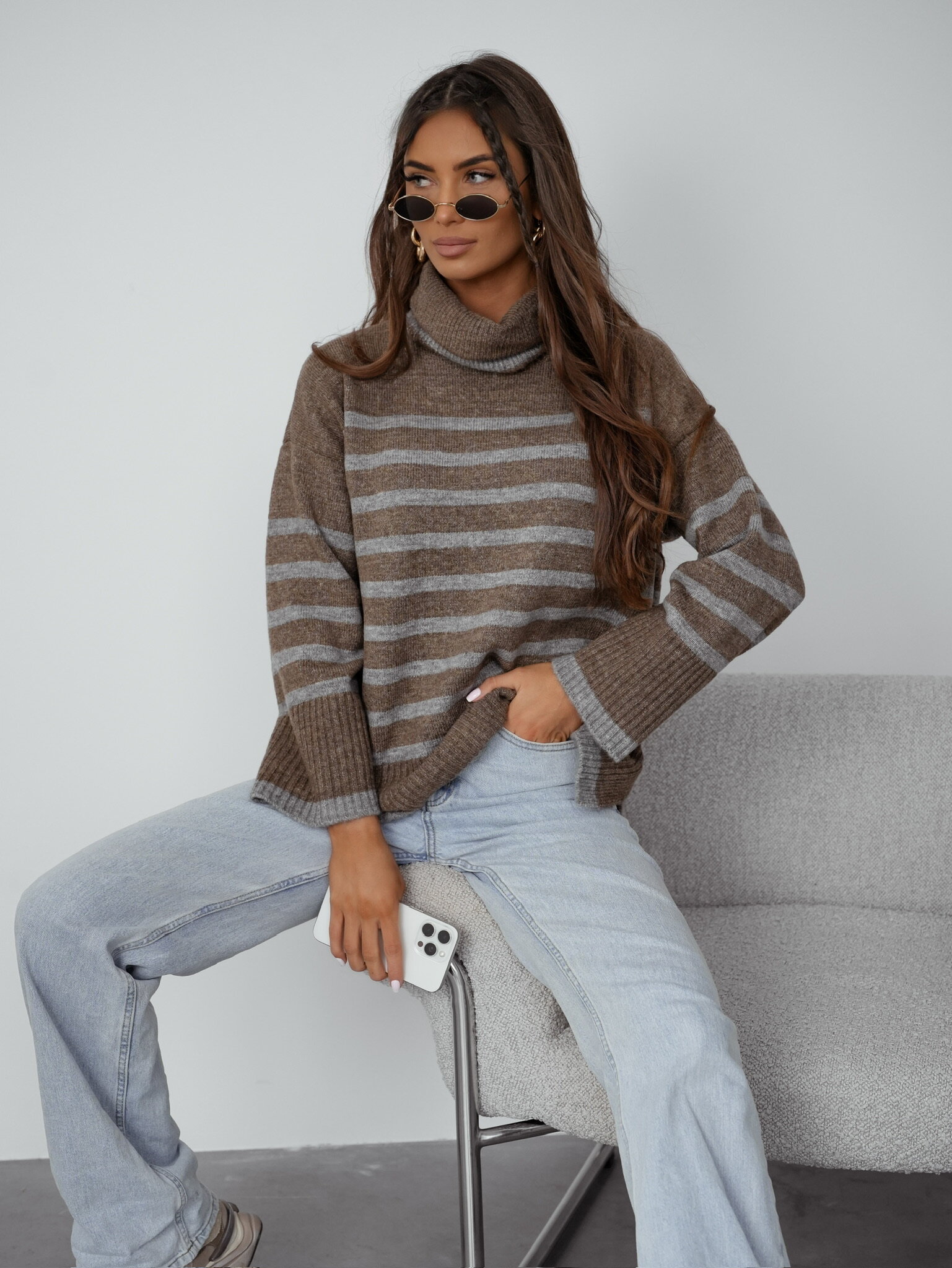 Golf Work It brązowo-szary 