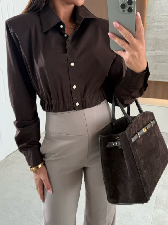 Spodnie Micharel elegant latte 