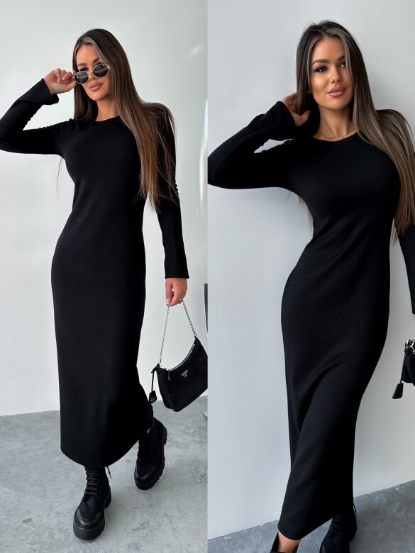 Sukienka Young Girls maxi czarna