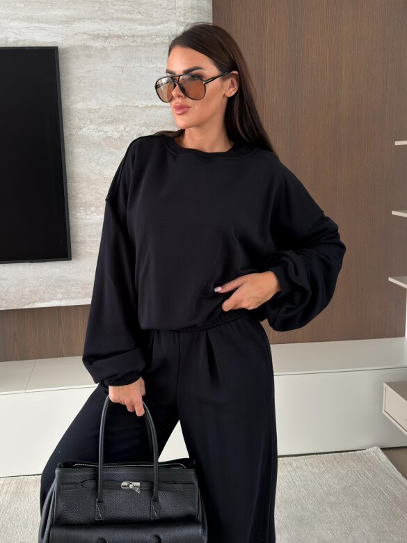 Bluza Paraiso bawełniana czarna 