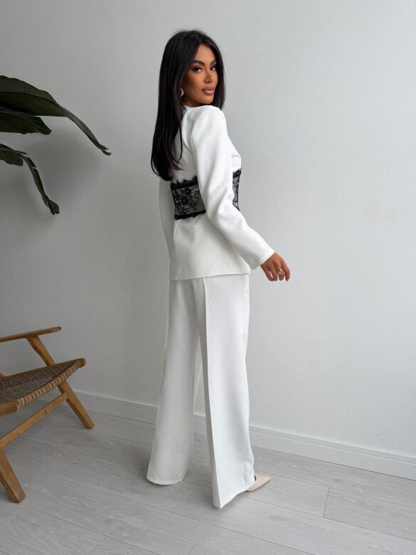 Komplet 2w1 Dianno biały 