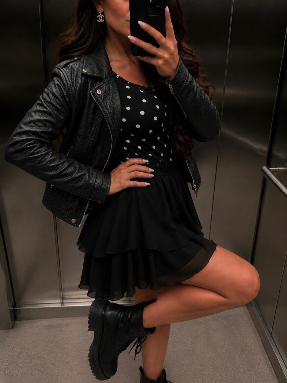 Skirt-skorts Leonissa black