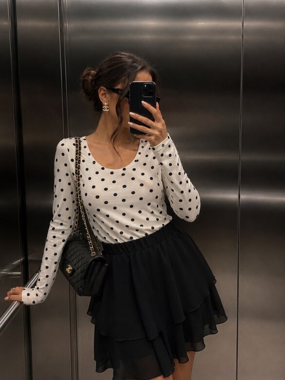 Skirt-skorts Leonissa black