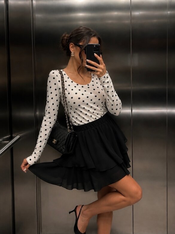 Skirt-skorts Leonissa black