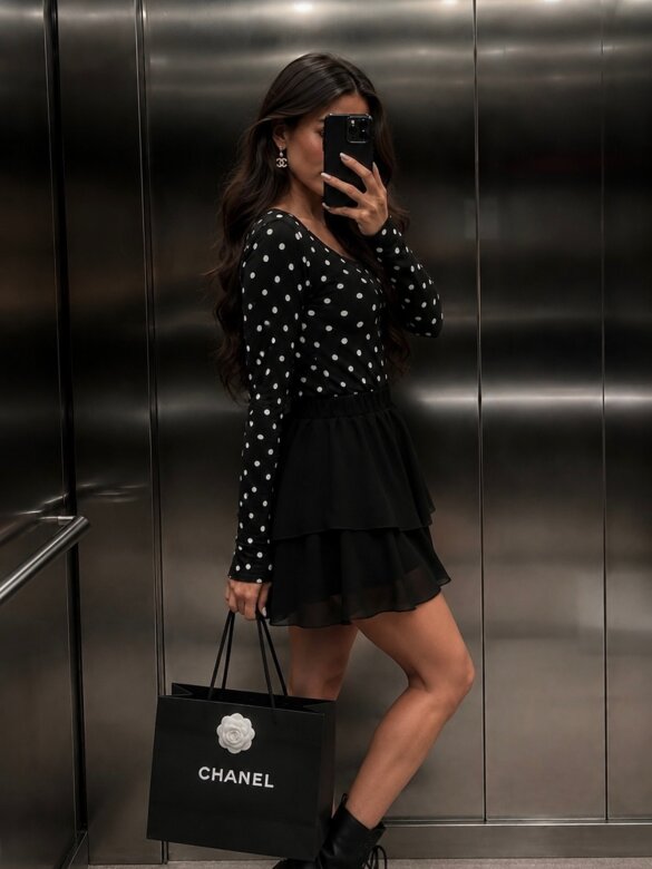 Skirt-skorts Leonissa black