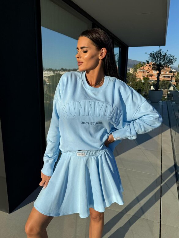 Komplet 3w1 Sunny Day niebieski 