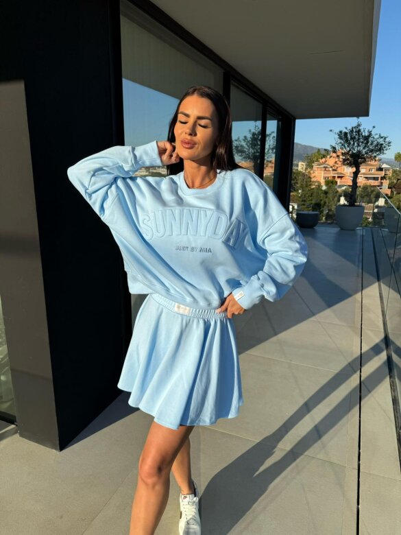 Komplet 3w1 Sunny Day niebieski 