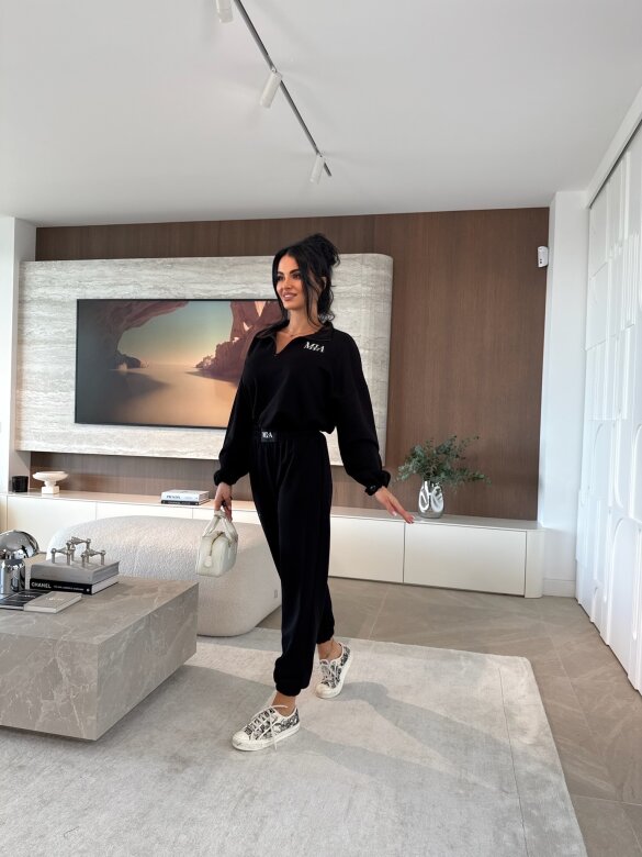 Komplet 2w1 Mistic dresowy czarny 