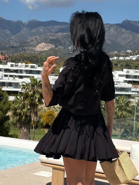 Komplet 2w1 Ravello czarny