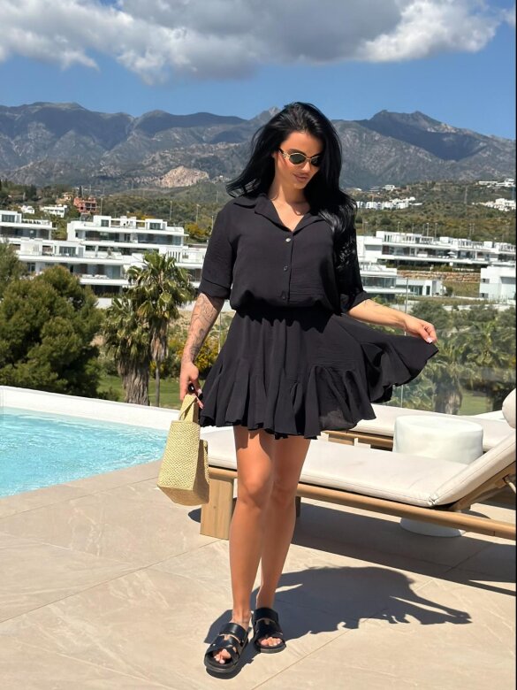 Komplet 2w1 Ravello czarny