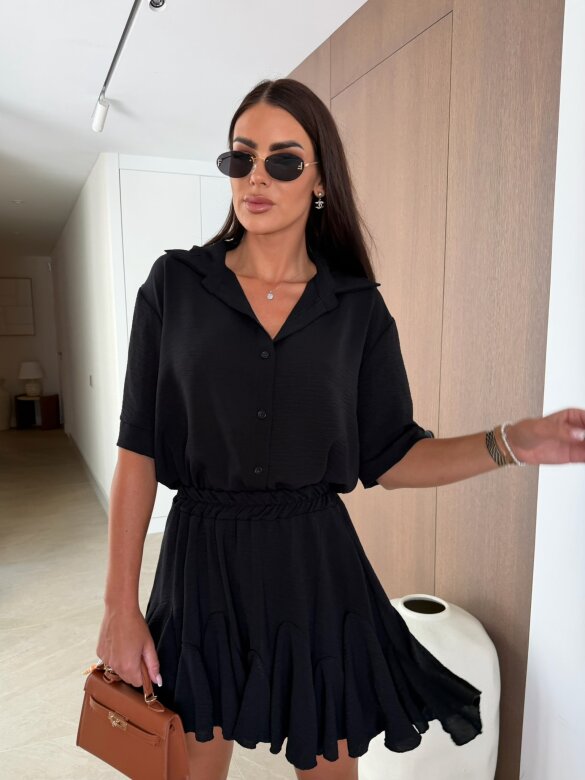 Set 2in1 Ravello with viscose black