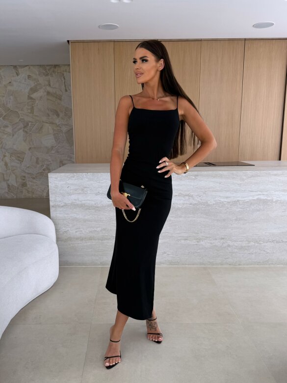 Sukienka Donna maxi czarna 