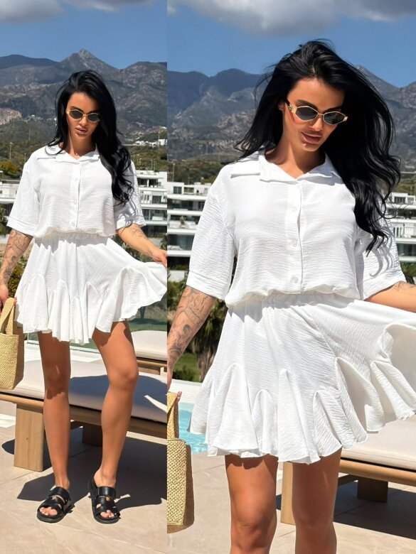 Komplet 2w1 Ravello biały 