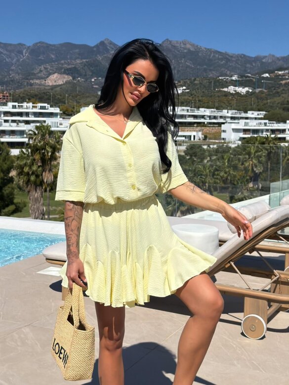 Komplet 2w1 Ravello butter yellow