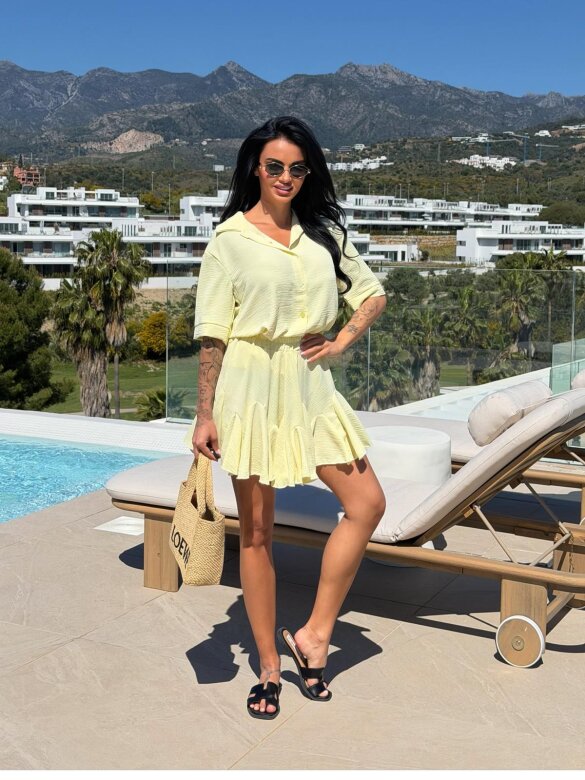 Komplet 2w1 Ravello butter yellow