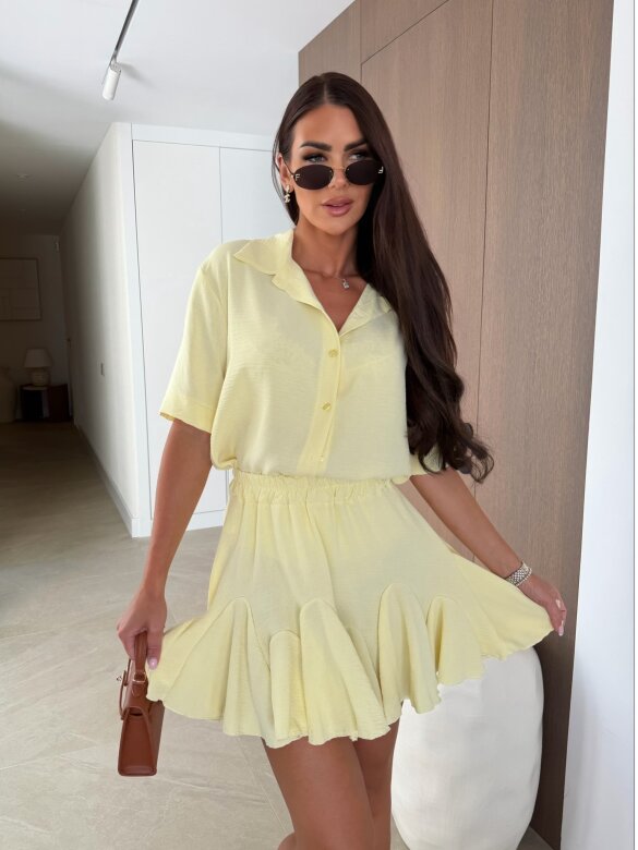 Set 2in1 Ravello with viscose butter yellow