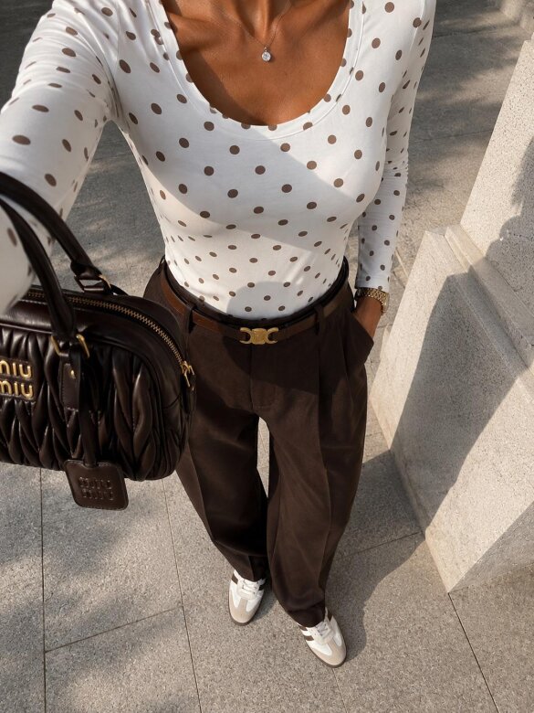 Blouse Marielle white-chocolate