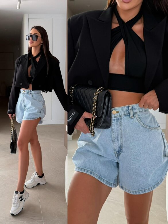Shorts Prime jeans light blue