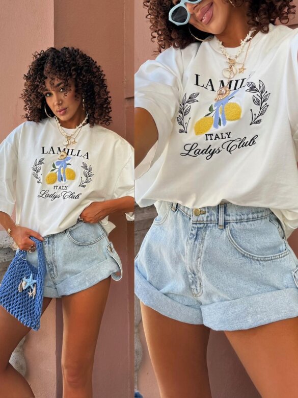 Shorts Prime jeans light blue
