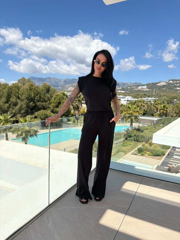 Komplet 2w1 Taleno II czarny 