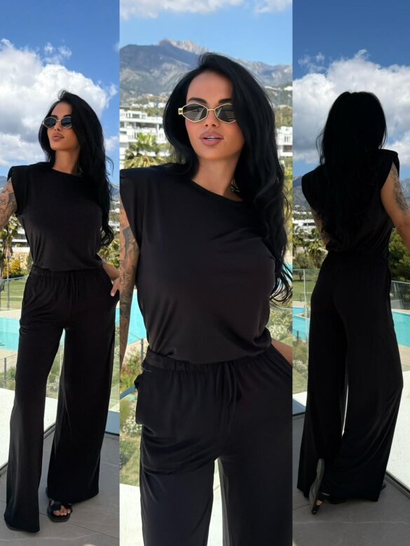 Komplet 2w1 Taleno II czarny 