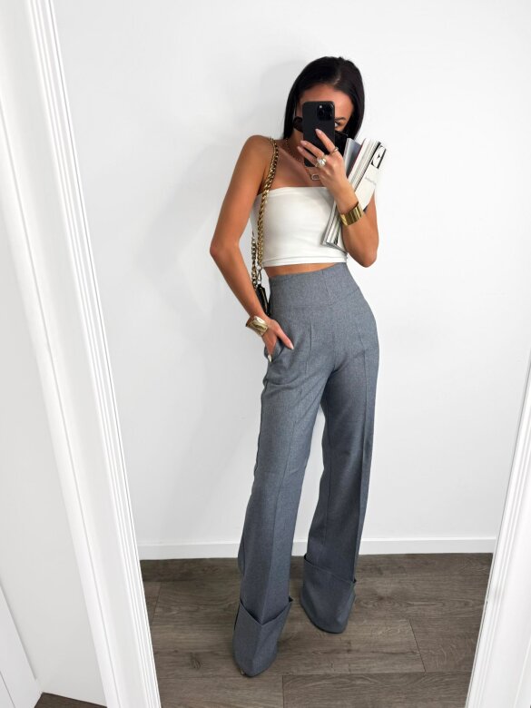 Spodnie Micharel elegant szare 