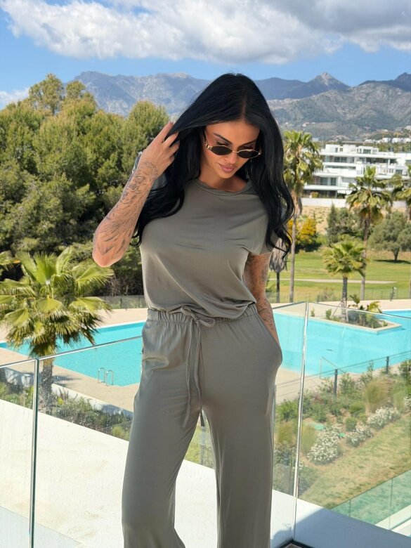 Komplet 2w1 Taleno II khaki 