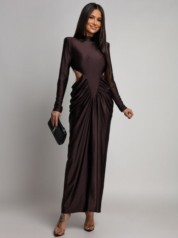 Sukienka Sarina czekoladowa