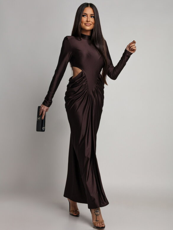 Sukienka Sarina czekoladowa