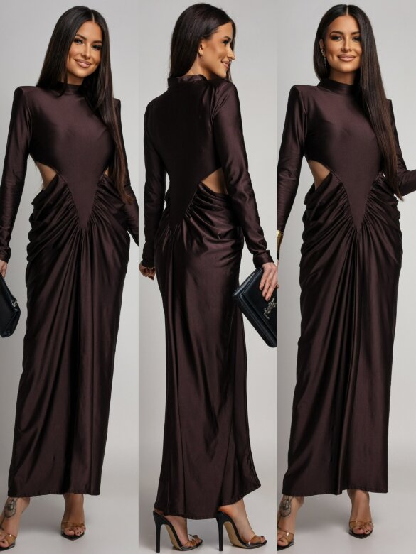 Sukienka Sarina czekoladowa