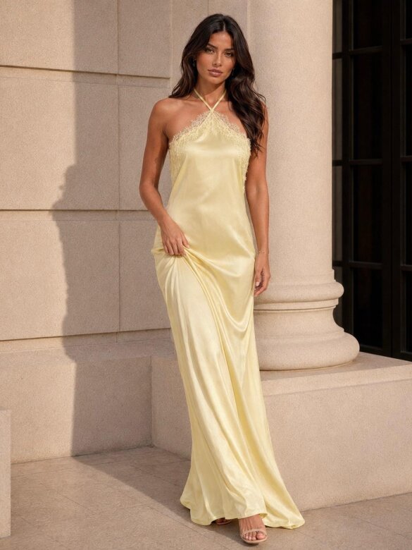Sukienka Britessa butter yellow