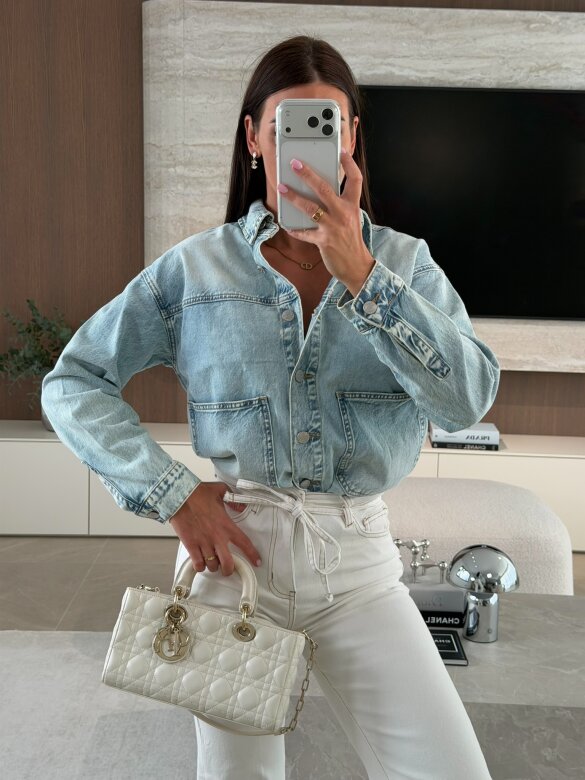 Katana Duarte jeans jasnoniebieska