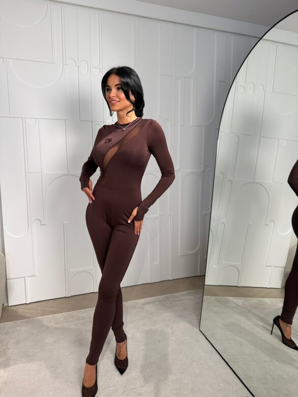 Kombinezon Calyo czekoladowy