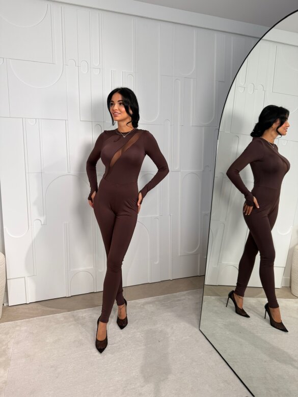 Kombinezon Calyo czekoladowy