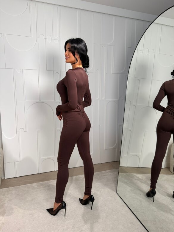 Kombinezon Calyo czekoladowy