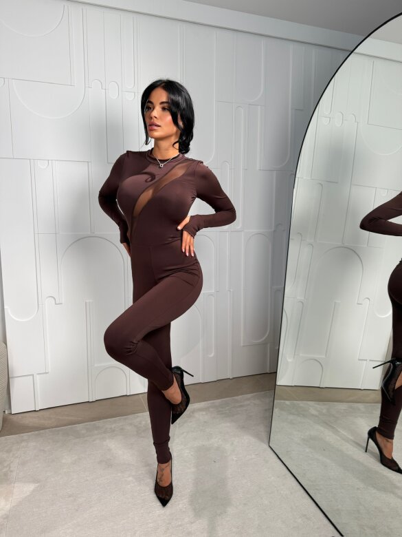 Kombinezon Calyo czekoladowy