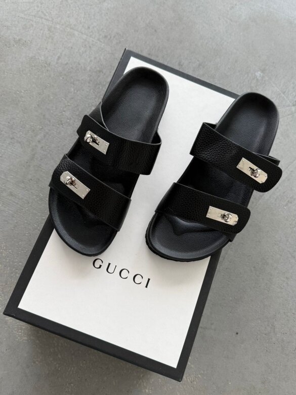 Flip-flops Solvante eco leather black