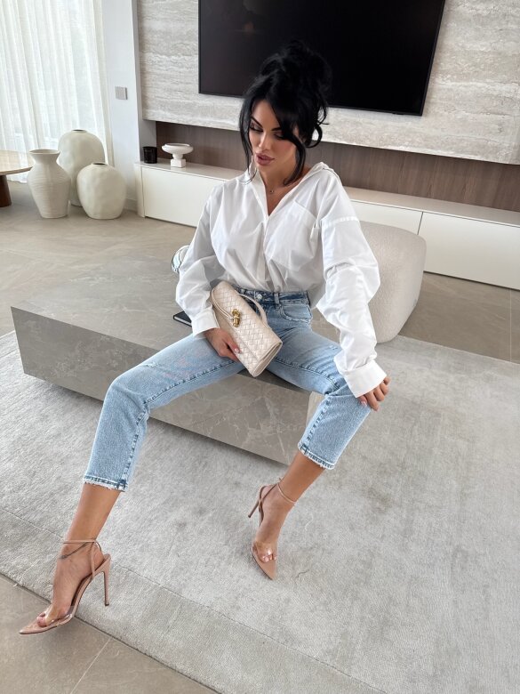 Spodnie Avelie jeans niebieskie