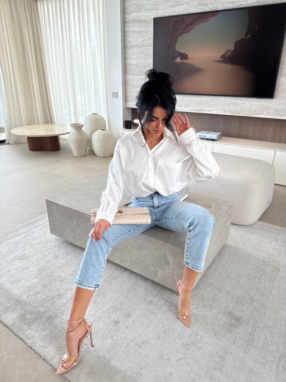 Spodnie Avelie jeans niebieskie