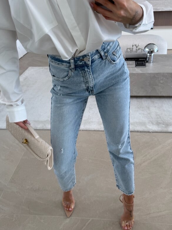 Spodnie Avelie jeans niebieskie