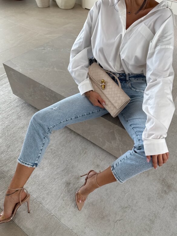 Spodnie Avelie jeans niebieskie