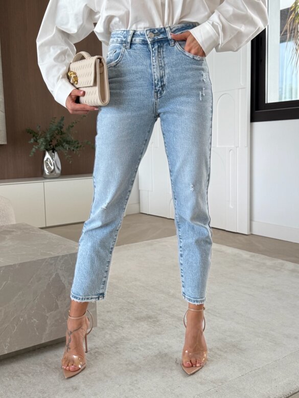 Spodnie Avelie jeans niebieskie