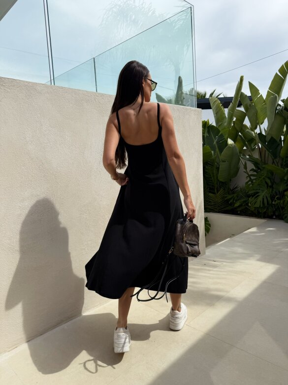Sukienka Marnie maxi czarna 