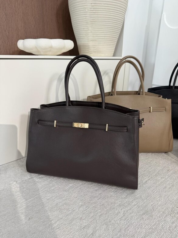 Torebka Verde skóra naturalna czekoladowa