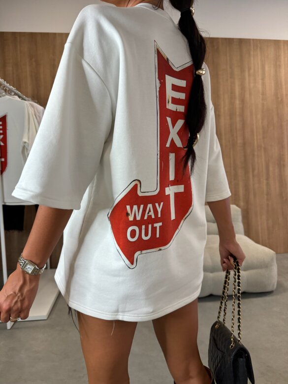 T-shirt Exit ecru