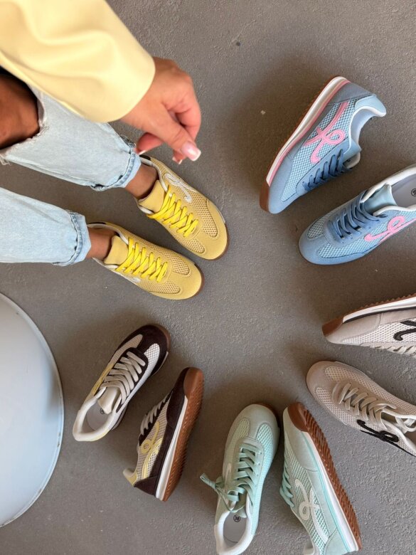 Sneakersy Tossi żółte 