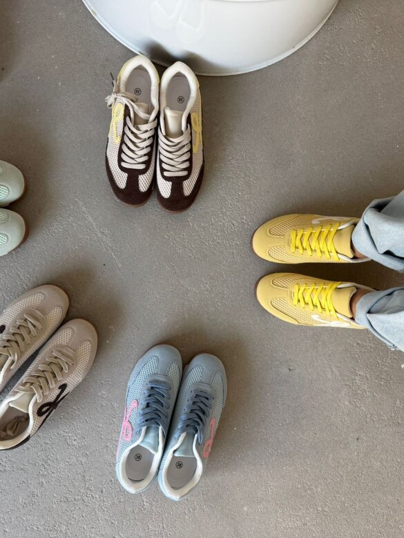 Sneakersy Tossi żółte 