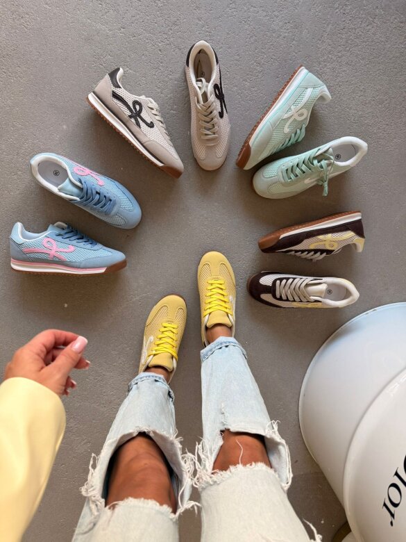 Sneakersy Tossi żółte 