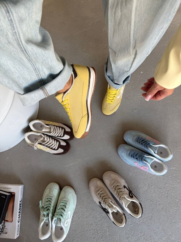 Sneakersy Tossi żółte 