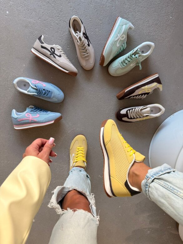 Sneakersy Tossi żółte 